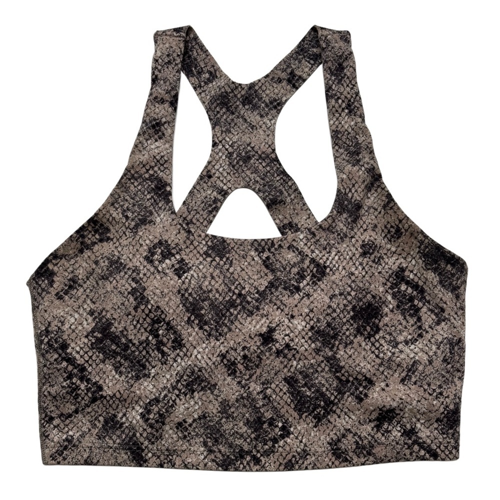 {Gap} Gapfit Eclipse Racerback Cutout Snakeskin P… - image 2